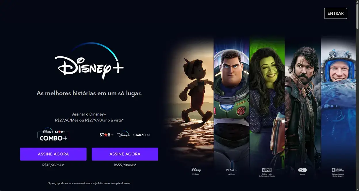 Clone do Disney+